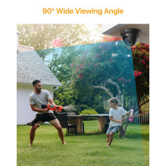 Anlapus 1080p HD-TVI Caméra de Surveillance Extérieure, 20M Vision Nocturne, Objectif 3,6mm, pour DVR de Type HD-TVI