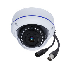 DCSEC Caméra dôme d'intérieur Exterieur sécurité 3000TVL 1080P AHD TVI CVI analogique, Objectif Grand Angle de 180 degré, boîtie
