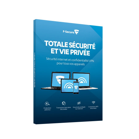 F-Secure Total (1 an /5 appareils)