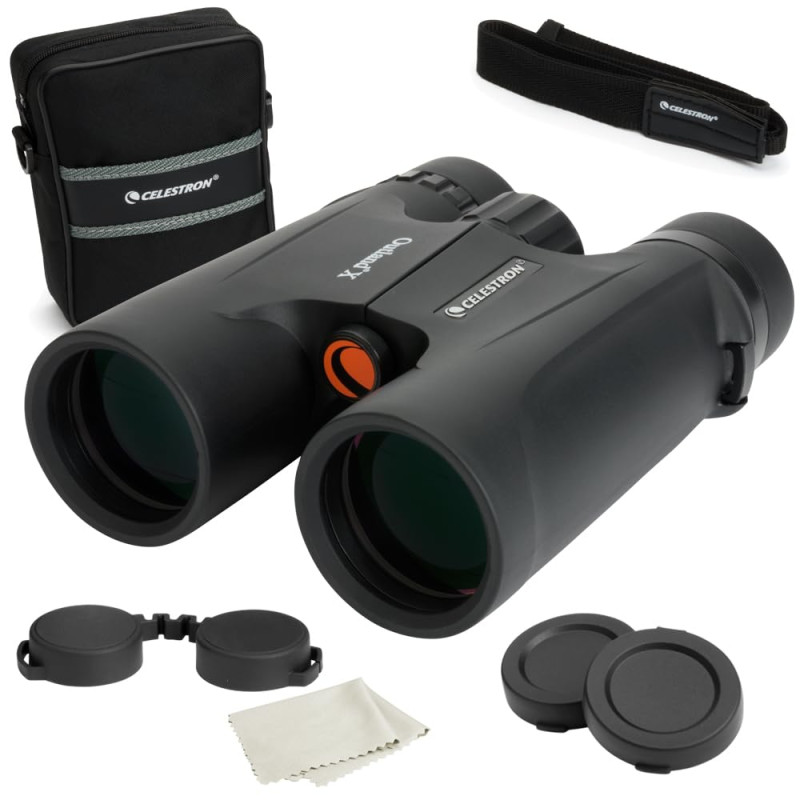 Celestron 71347 Outland X 10x42 Roof Prism Binoculars, Black Celestron 71347 Outland X 10x42 Roof Prism Binoculars, Black
