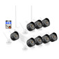 Tenda Kit Caméra de Surveillance WiFi Extérieure, 8X Caméra IP et 8CH NVR (qu'à 10 to) avec 1 to HDD, Détection de Perosnne/Mouv Tenda Kit Caméra de Surveillance WiFi Extérieure, 8X Caméra IP et 8CH NVR (qu'à 10 to) avec 1 to HDD, Détection de Perosnne/Mouv