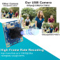 ELP Module de caméra USB grand angle 180 degrés Fisheye Full HD 1080P Webcam avec 60 fps/100 fps UVC Compatible avec Android Win ELP Module de caméra USB grand angle 180 degrés Fisheye Full HD 1080P Webcam avec 60 fps/100 fps UVC Compatible avec Android Win