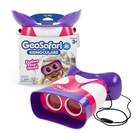 Learning Resources Jumelles Kidnoculars Roses GeoSafari Jr