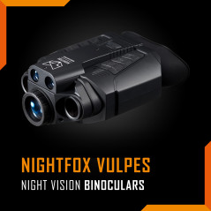 Nightfox Vulpes l Lunettes de Vision Nocturne Numériques l Télémètre Laser Intégré l Capteur FHD 1080p l Enregistrement Vidéo &