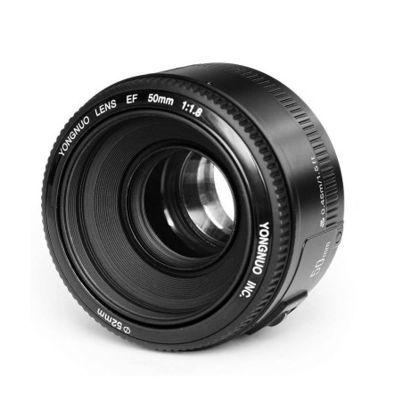 Yongnuo – Objectif standard EF YN 50 mm F/1.8 1:1.8 pour appareil photo numérique Canon Rebel.