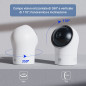 Chuango PT-300Q Caméra Surveillance Wi-FI Intérieur sans Fil - Détection Mouvements Domestique - Champ de Vision Panoramique, No Chuango PT-300Q Caméra Surveillance Wi-FI Intérieur sans Fil - Détection Mouvements Domestique - Champ de Vision Panoramique, No
