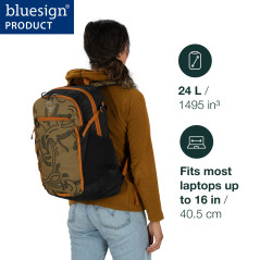 Osprey Axis Unisexe Sac à dos, 24L, Black, O/S