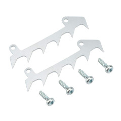 2PCS Clous de Pare Chocs pour Tronçonneuse, Compatible avec MS170, MS180, MS210, MS250, Modèle 017, 018, 021 Résistance et Durab