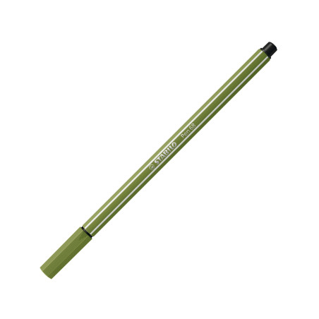 Feutre dessin - STABILO Pen 68 - Etui carton x 10 feutres de coloriage pointe moyenne - "Soft Colors"