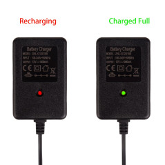 BNBBSC Chargeur 12V pour voitures électriques pour enfants, chargeur 12V 1A pour véhicules électriques sur jouets, motos, SUV, V