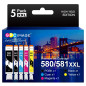 GPC Image CLI-581 PGI-580 XXL Cartouches d'encre Remplacement Compatible pour Canon 581 580 XXL pour TS8150 TS6150 TS8250 TS6151