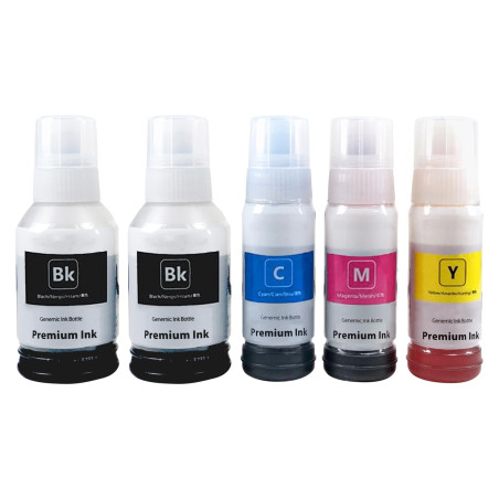 Kamo 102 Encre Multipack Compatible avec Epson 102 Cartouches; EcoTank ET-4750 ET-3750 ET-2750 ET-2700 ET-15000 ET-4700 ET-2710 
