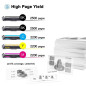 Toner Bank TN241 Cartouche de Toner Compatible pour Brother TN-245 DCP-9020CDW MFC-9330CDW MFC-9340CDW HL-3140CW MFC-9140CDN DCP