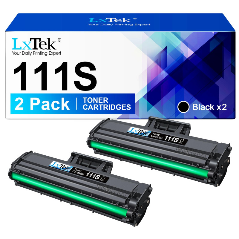 LxTek MLT-D111S D111S D111L Compatible Cartouche de Toner Remplacement pour Samsung MLT-D111S D111L pour Xpress M2070W M2026W M2