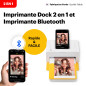 Kodak Dock Plus 4Pass Imprimante Photo (10x15cm) + Paquet avec 50 Papier Photo (10 Feuilles Initiales + Paquet de 40 Feuilles)