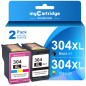 myCartridge PHOEVER 304 XL Compatible pour HP 304 304XL pour HP Deskjet 3762 3760 3750 2634 3735 2622 2630 3720 2620 2632 2633 3