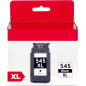 PG-545XL Remplacement pour Canon 545 Cartouche Canon 545 encre Canon 545 545 XL Cartouches d'encre pour Canon Pixma MX495 MX490 