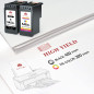 Toner Kingdom Compatible PG-545XL CL-546XL Remplacement pour Cartouches d'encre Canon 545 546 XL pour Canon Pixma TS3350 MG2950 