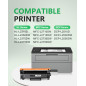 TN2420 Cartouche de Toner Compatible pour Brother TN2420 TN-2420 TN2410 TN-2410 pour MFC-L2710DW DCP-L2530DW HL-L2350DW DCP-L251