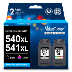 Valuetoner PG-540XL CL-541XL Remanufactured Cartouche pour Canon 540 541 XL PG-540 CL-541 XL pour Pixma MG3650 MG3650s TS5151 TS