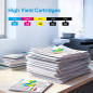 Uniwork Compatible Cartouches d'encre Remplacement pour Canon 550