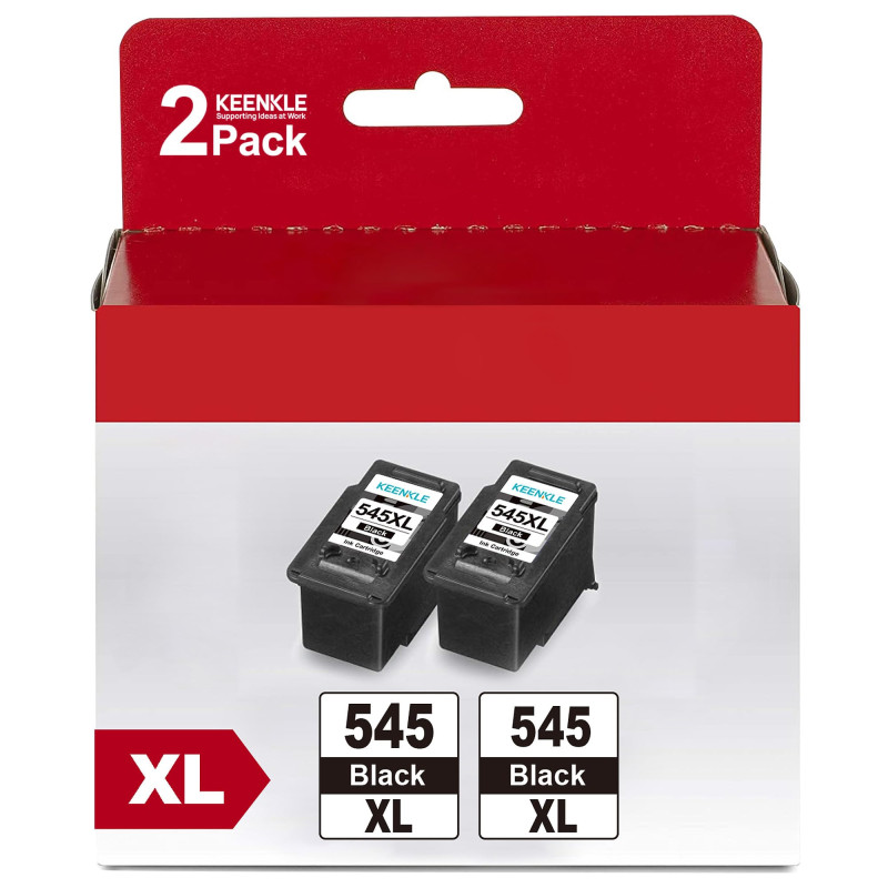 KEENKLE PG 545 XL Cartouches d'encre Remplacement pour Canon 545 545XL pour Pixma TS3150 MG2450 MX495 TR4550 MG2950S MG2550 MG25