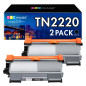 GPC Image Compatible Cartouche de Toner Remplacement pour Brother TN2220 TN2010 TN-2220 pour MFC-7460DN HL-2250DN HL-2130 HL-227
