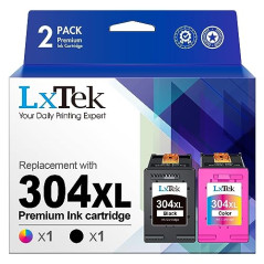 LxTek 304XL Cartouches d'encre Remplacement pour HP 304 304XL 304 XL pour Envy 5030 5032 5010 5020 Deskjet 3760 2620 2622 2630 2