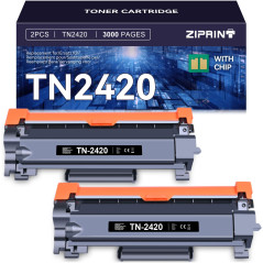 ZIPRINT TN2420 Compatible Toner Brother TN2420 TN-2420 TN2410 pour Toner Brother DCP-L2530DW HL-L2310D HL-L2375DW MFC-L2750DW DC