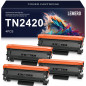 LEMERO Compatible pour Toner Brother TN2420 TN-2420 TN2410 TN-2410 pour Brother DCP-L2530DW MFC L2710DW DCP-L2510D HL-L2375DW HL