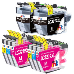 Starink LC3219XL LC3217 Cartouche d'encre Compatible pour Brother MFC-J5335DW, J5330DW, J6930DW, J5730DW, J6530DW (8 Pack)