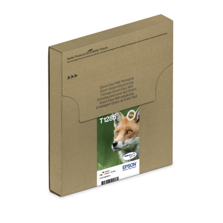 Epson T1282 Cyan Fox Genuine, DURABrite Ultra Ink Cartridge