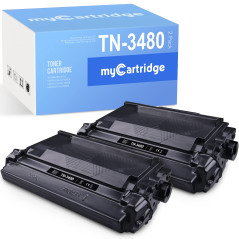 myCartridge TN3480 TN-3480 Cartouche de Toner Compatible avec Brother MFC-L6900DW HL-L6300DW HL-L6400DW DCP-L5500DN HL-L5100DN H