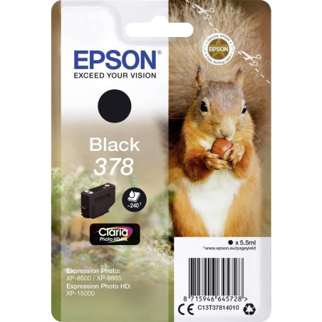 Epson c13t37814010 Cartouches d'encre d'origine Pack de 1 of 1