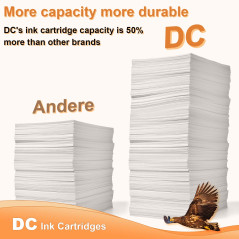 D&C Cartouche d'encre Compatible pour Brother LC-985 XL C/M/Y pour Brother DCP-J125 DCP-J140W DCP-J315W DCP-J315X DCP-J415 DCP-J