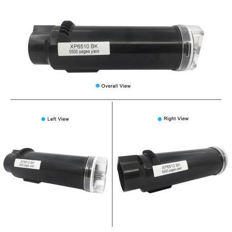 5 Paquets Cartouches de Toner Compatibles 6510 6515 ( 2BK + C M Y ) VICTORSTAR Très Grande Capacité 5500 & 4300 pages Pour Xerox