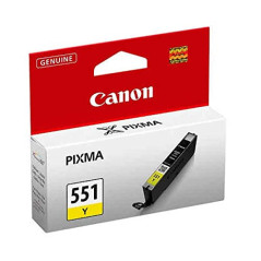 Canon CLI-551 Cartouche Y Jaune (Emballage carton)