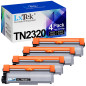 LxTek Compatible Cartouche de Toner Remplacement pour Brother TN2320 TN2310 pour DCP-L2520DW MFC-L2720DW MFC-L2700DW MFC-L2700DN