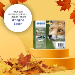 Epson T1281 Black Fox Genuine, DURABrite Ultra Ink Cartridge
