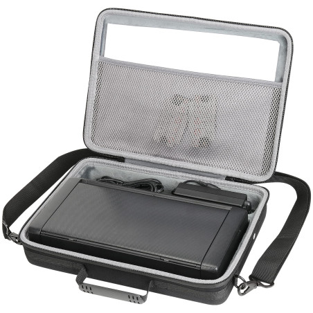 co2CREA Dur Étui de Voyage Rigide Housse Cas pour Epson 71734 Imprimante Portable Jet Encre Wf-100 (boîte Seule) (Cas pour Wf-10