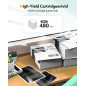 KEENKLE 302 XL 302XL Cartouches d'encre Remplacement pour Cartouche HP 302 XL pour HP 302 XL Noir pour Officejet 3830 3831 3832 KEENKLE 302 XL 302XL Cartouches d'encre Remplacement pour Cartouche HP 302 XL pour HP 302 XL Noir pour Officejet 3830 3831 3832