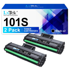 LxTek Compatible Cartouches de Toner Remplacement pour Samsung MLT-D101S pour ML-2160 ML-2165 ML-2165W ML-2168 SCX-3405W SCX-340