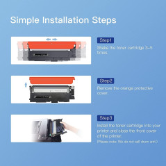 GPC Image Compatible Cartouche de Toner Remplacement pour Samsung CLT-P404C CLT-404S pour Xpress SL C480W C430W C483W C480FW C48