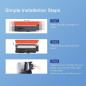 GPC Image Compatible Cartouche de Toner Remplacement pour Samsung CLT-P404C CLT-404S pour Xpress SL C480W C430W C483W C480FW C48