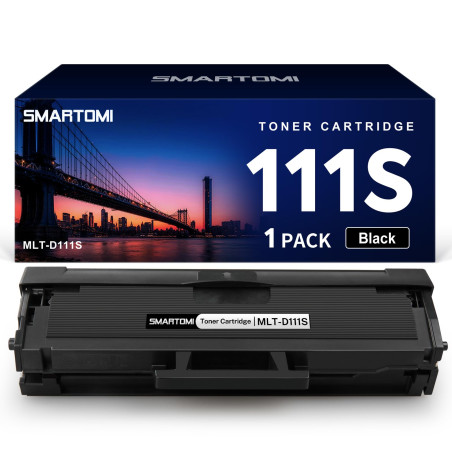 SMARTOMI MLT-D111S Compatible Cartouche de Toner Remplacement pour Samsung D111S MLT-D111S D111L pour Xpress SL M2070FW M2026W M