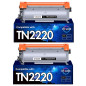 Uniwork Compatible Cartouche de Toner Remplacement pour Brother TN2220 TN2010 pour MFC-7360N HL-2130 HL-2240 MFC-7460DN DCP-7055 Uniwork Compatible Cartouche de Toner Remplacement pour Brother TN2220 TN2010 pour MFC-7360N HL-2130 HL-2240 MFC-7460DN DCP-7055