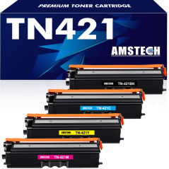 4 Pack TN421 TN423 TN421BK Cartouche de Toner pour Brother MFC-L8690CDW MFC L8690CDW HL-L8260CDW DCP-L8410CDW HL-L8360CDW MFC-L8