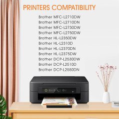 BYBEIBY Tambour DR2400 Compatible avec Brother DR2400 DR-2400 Tambour pour Brother MFC-L2710DW HL-L2350DW MFC-L2710DN DCP-L2530D