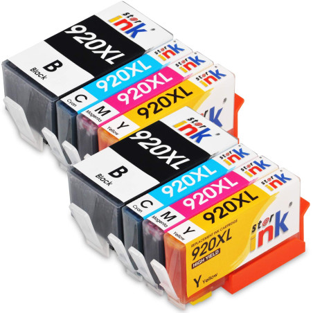 920XL Cartouches d'encre Compatible pour HP 920XL 920 XL pour HP Officejet 6500 6500A, HP Officejet 6000 7000, HP Officejet 7500