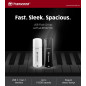 Transcend JetFlash 700 Clé USB 32GB USB 3.1 Gen 1 Noir - TS32GJF700